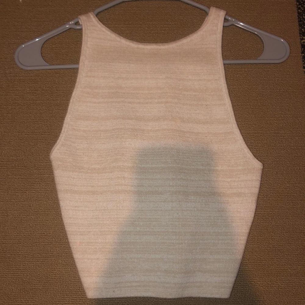 Hollister medium cream halter top